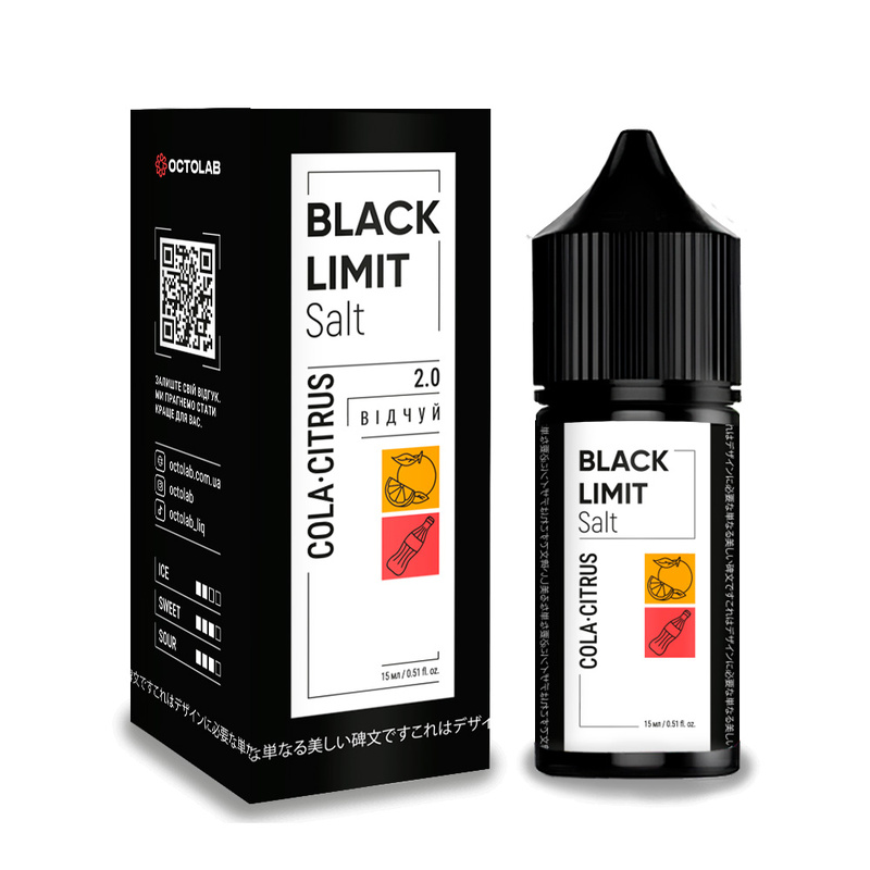 Набір Black Limit Cola Citrus, 30 мл