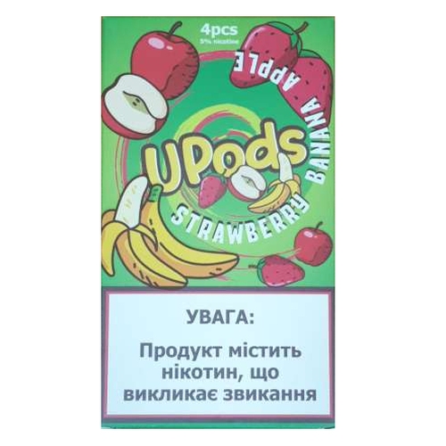 Сменный картридж для Juul Upods - Strawberry Banana Apple 4 шт (Original)