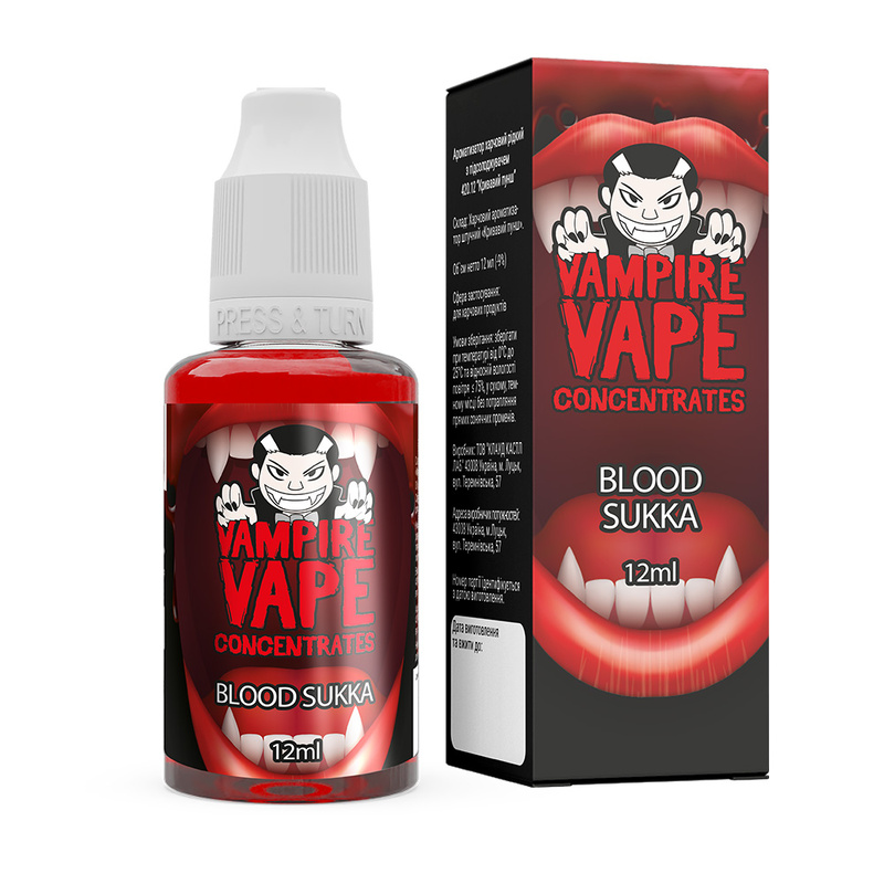 Ароматизатор Vampire Vape Blood Sukka, 12 мл