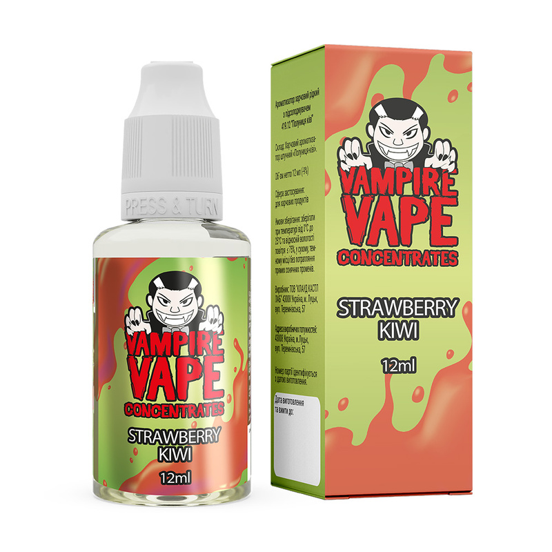 Ароматизатор Vampire Vape Strawberry Kiwi, 12 мл