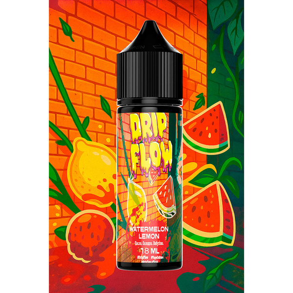 Набор Drip Flow Watermelon Lemon, 60 мл