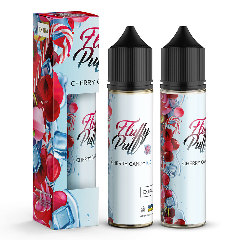 Набор Fluffy Puff Salt Cherry Candy Ice, 60 мл