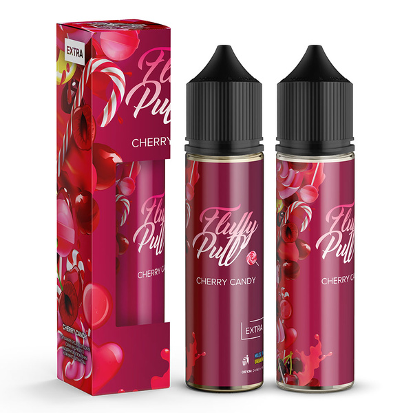 Набор Fluffy Puff Salt Cherry Candy, 60 мл