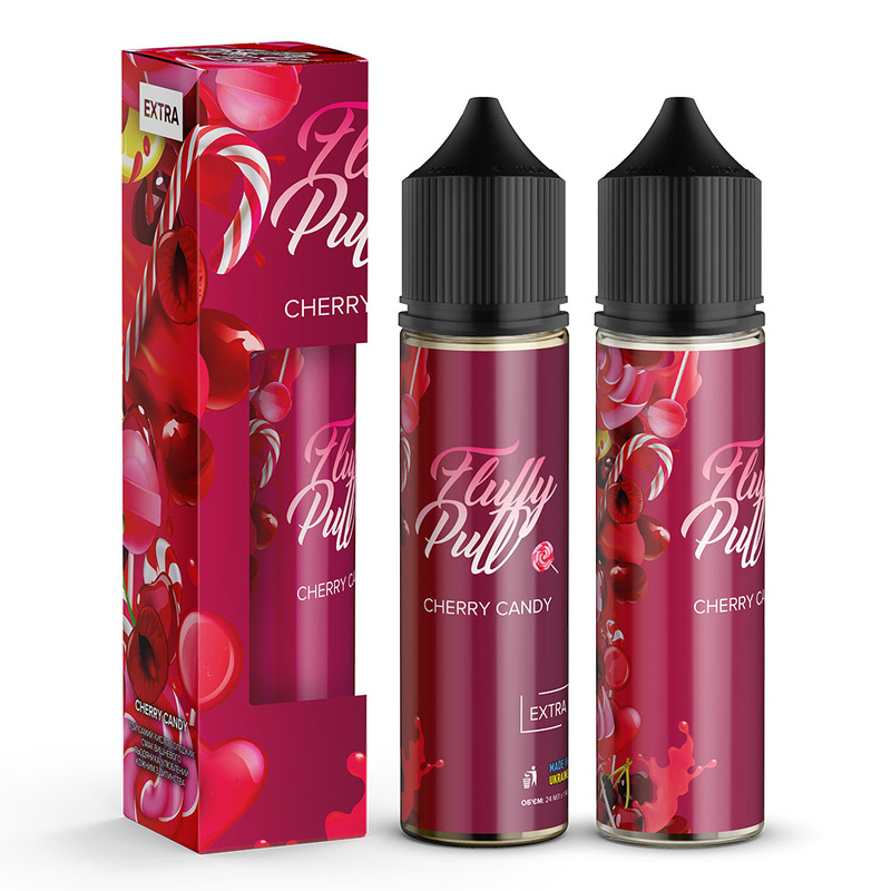 Набор Fluffy Puff Salt Cherry Candy, 60 мл