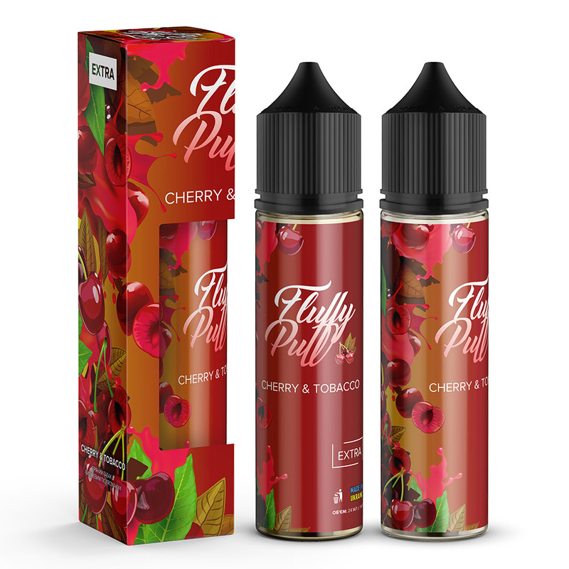 Набор Fluffy Puff Salt Cherry Tobacco, 60 мл