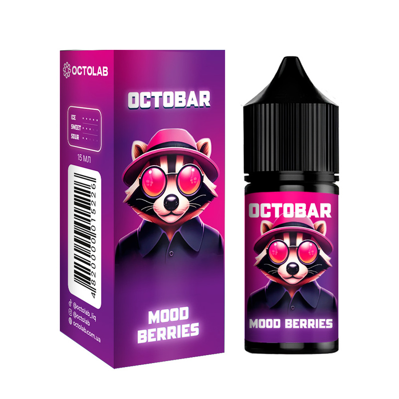 Набор Octobar NFT Mood Berries, 30 мл