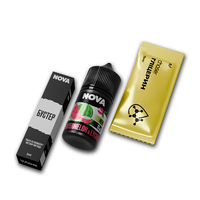 Набор Nova Watermelon Lychee, 30 мл