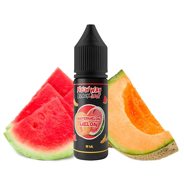 Рідина New Way Salt Black Watermelon Melon, 15 мл