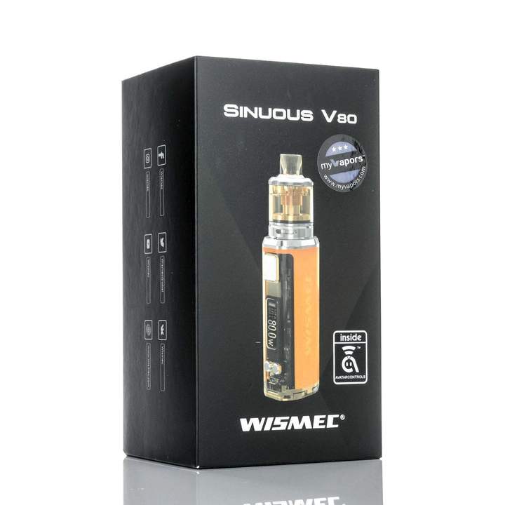 Стартовий набір Wismec Sinuous V80 Kit with Amor NSE Tank (Original) - 16