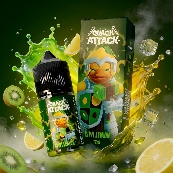 Набор Quack Attack Kiwi Lemon, 30 мл