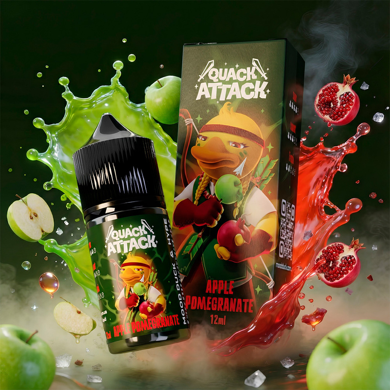 Набір Quack Attack Apple Pomegranate, 30 мл