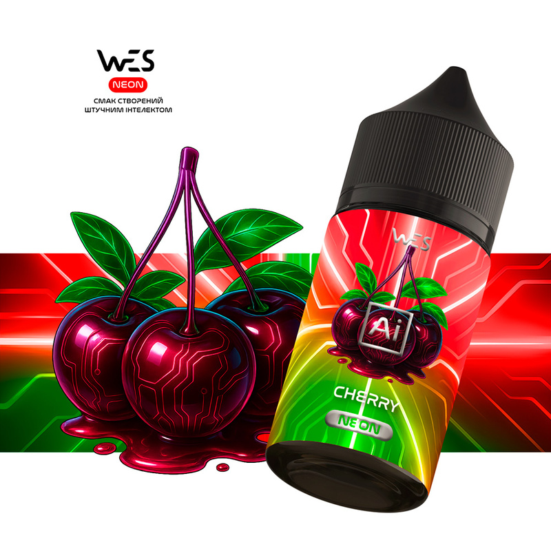 Набор WES AI Neon Cherry, 30 мл