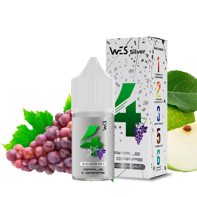 Набор WES Silver Apple Grape, 30 мл