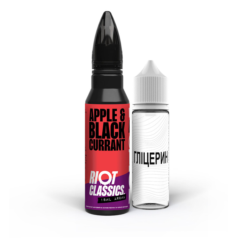 Набор Riot Classics Apple blackcurrant, 60 мл