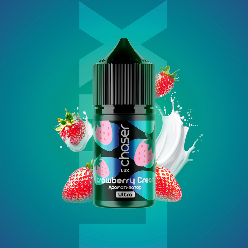 Набор Chaser LUX Strawberry Cream, 30 мл