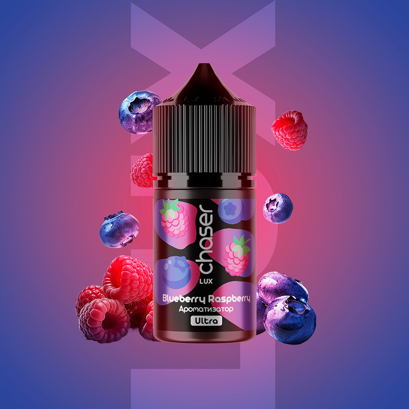 Набір Chaser LUX Blueberry Raspberry, 30 мл