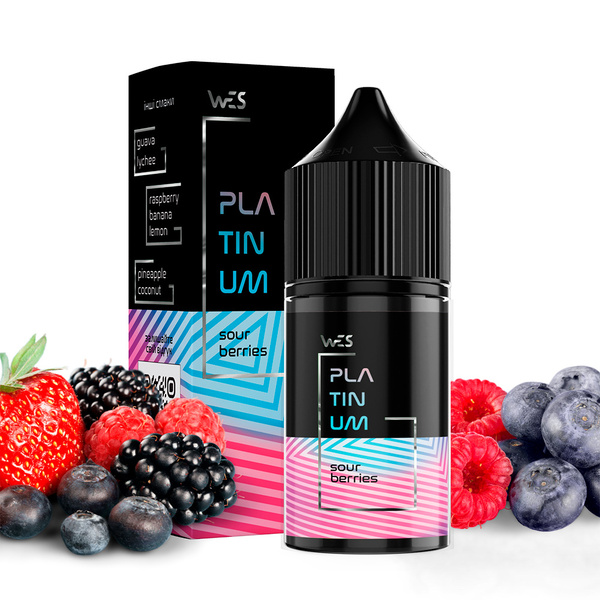 Набор WES Platinum Sour Berries, 30 мл