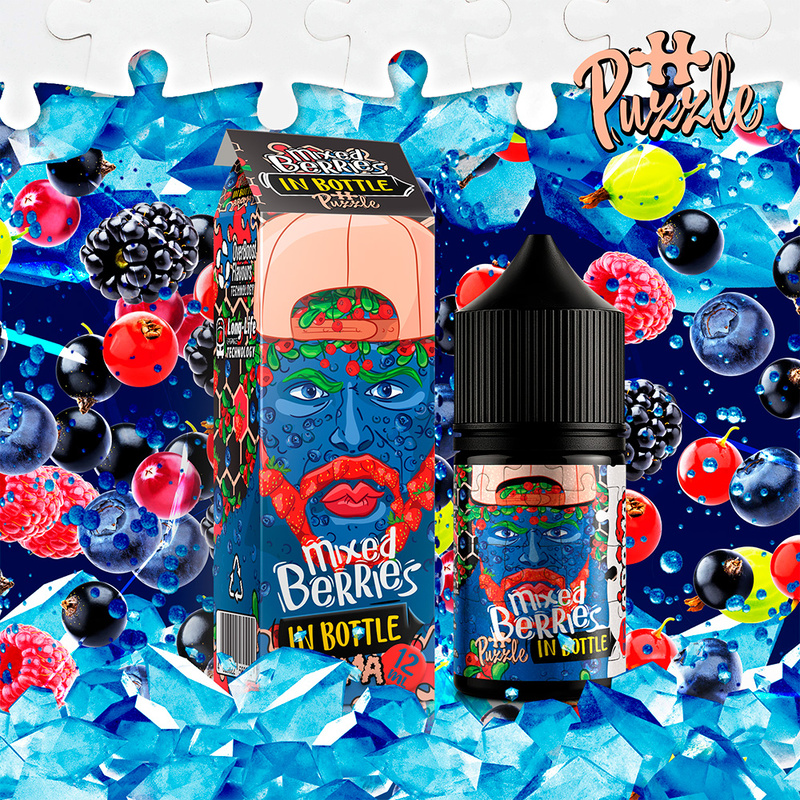 Набор In Bottle Salt Mixed Berries, 30 мл