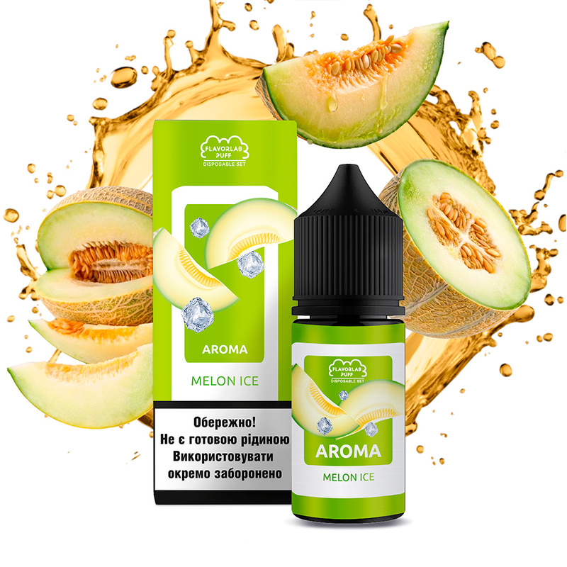 Набор Flavorlab Disposable Puff Melon ice, 30 мл
