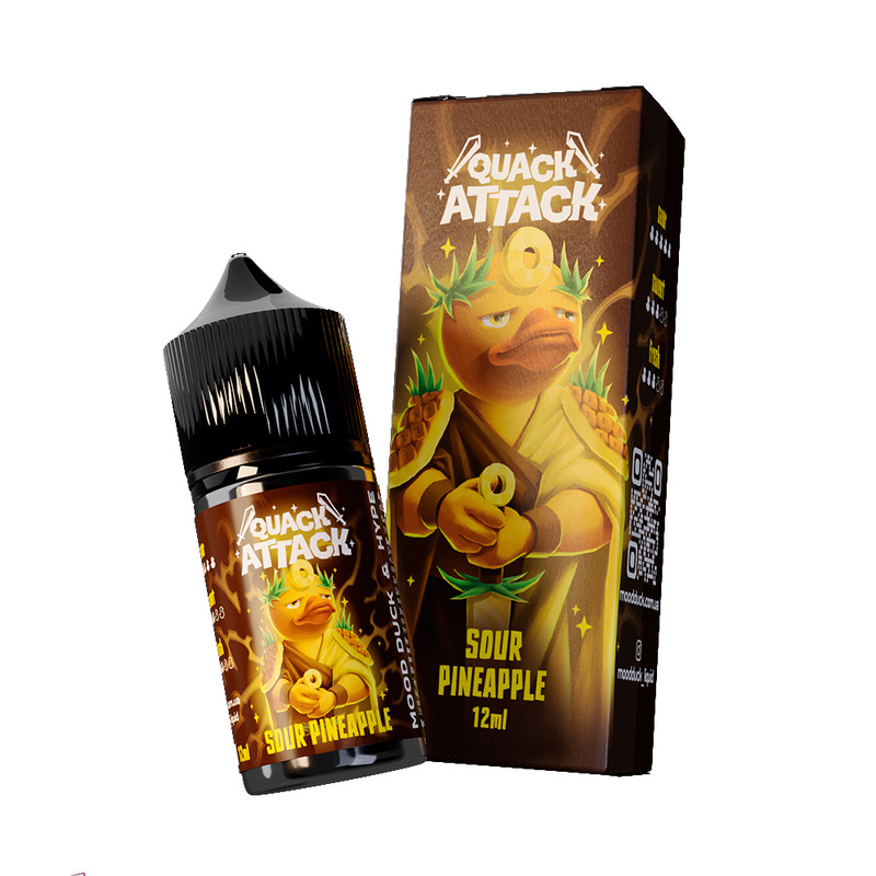 Набор Quack Attack Sour Pineapple, 30 мл - 1
