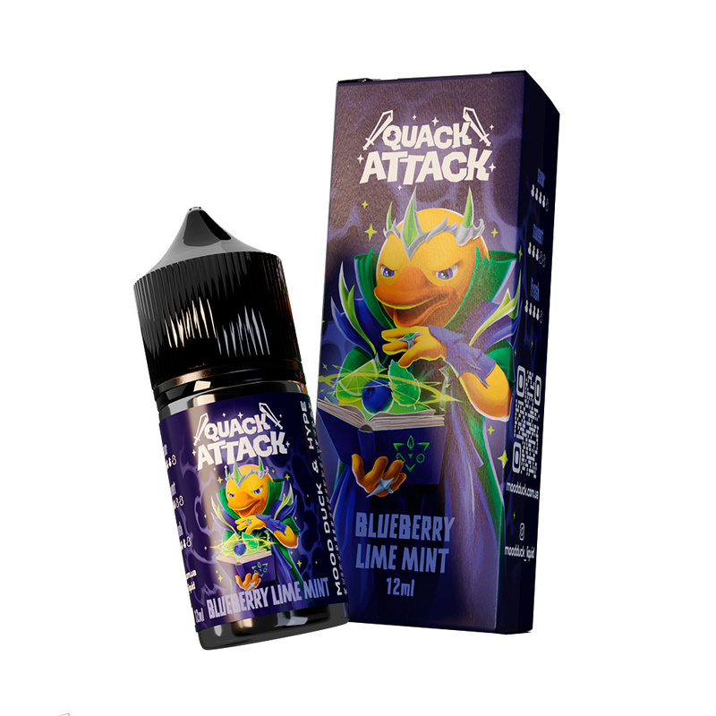 Набор Quack Attack Blueberry Lime Mint, 30 мл - 1