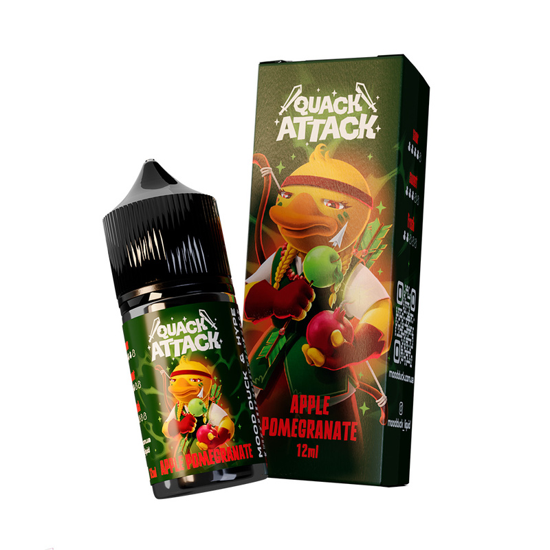 Набір Quack Attack Apple Pomegranate, 30 мл - 1