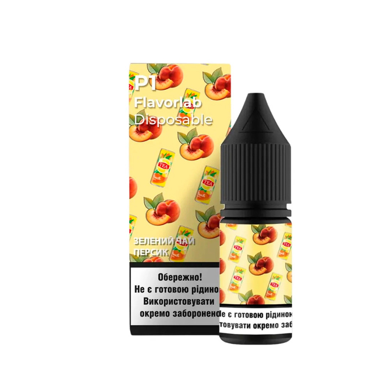 Набір Flavorlab P1 Green Tea Peach, 10 мл