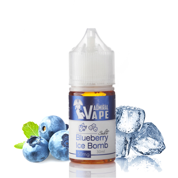 Жидкость Admiral Vape Blueberry Ice Bomb, 30 мл