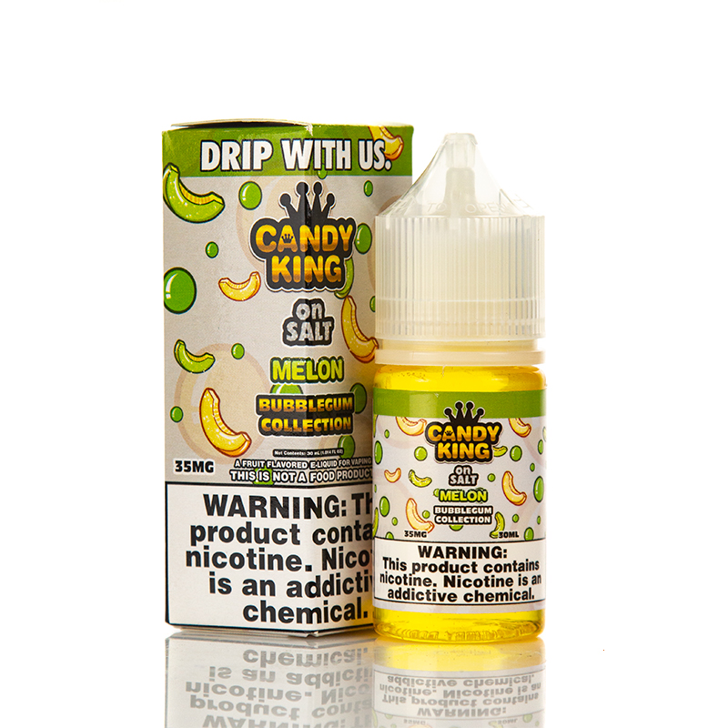 Жидкость Candy King Bubblegum Collection On Salt - Melon, 30 мл