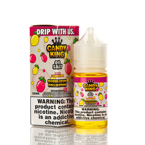 Жидкость Candy King Bubblegum Collection On Salt - Pink Lemonade, 30 мл