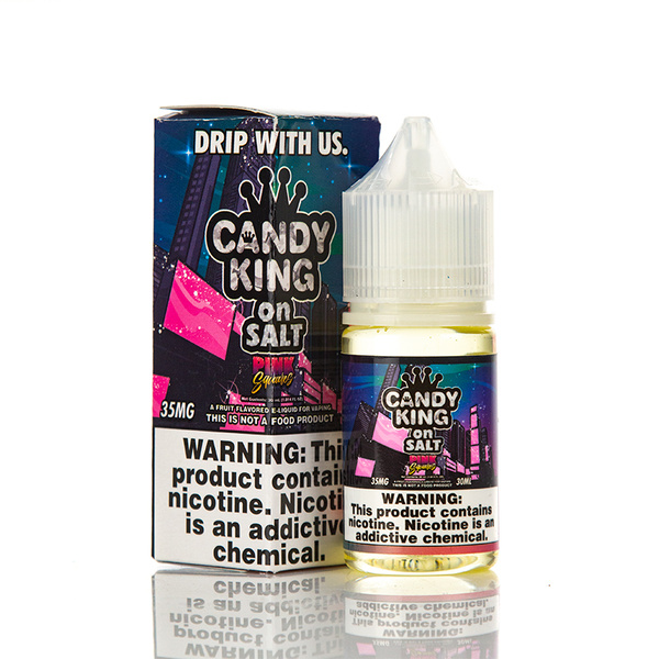 Жидкость Candy King On Salt - Pink Squares, 30 мл
