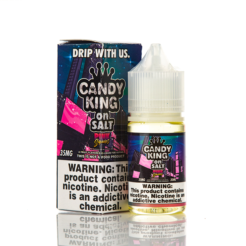 Жидкость Candy King On Salt - Pink Squares, 30 мл