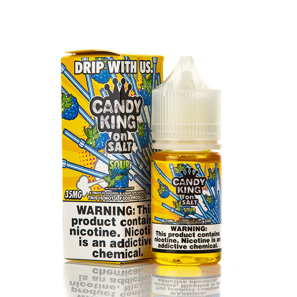 Жидкость Candy King On Salt - Sour Straws, 30 мл