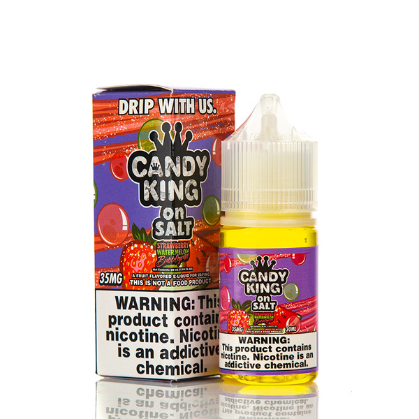 Жидкость Candy King On Salt - Strawberry Watermelon Bubblegum, 30 мл