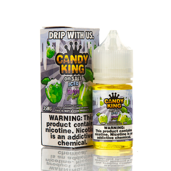 Жидкость Candy King On Salt ICED - Hard Apple, 30 мл