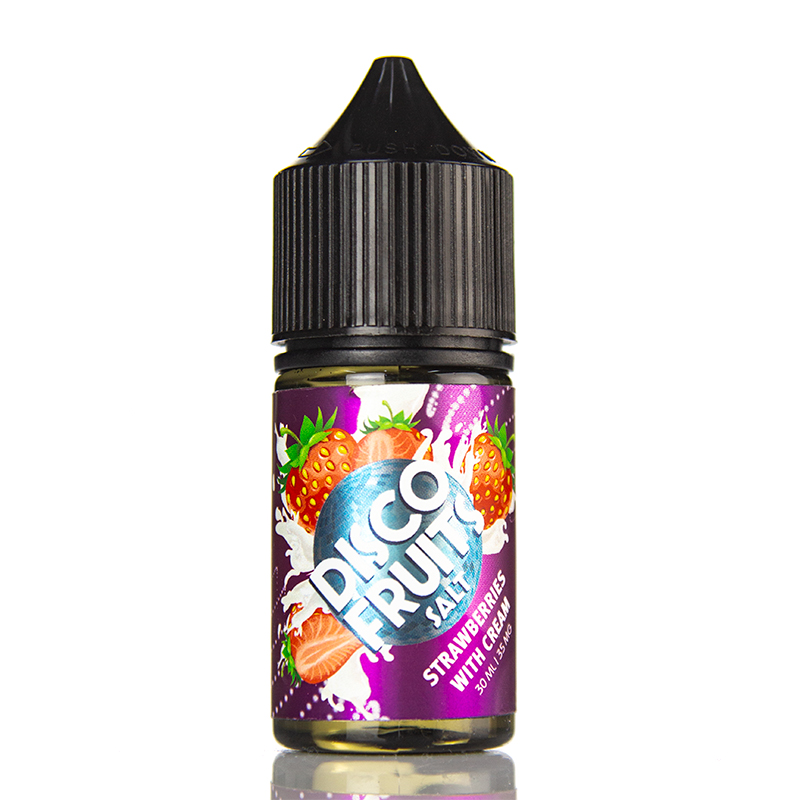 Жидкость Disco Fruits Strawberries Cream, 30 мл - 1