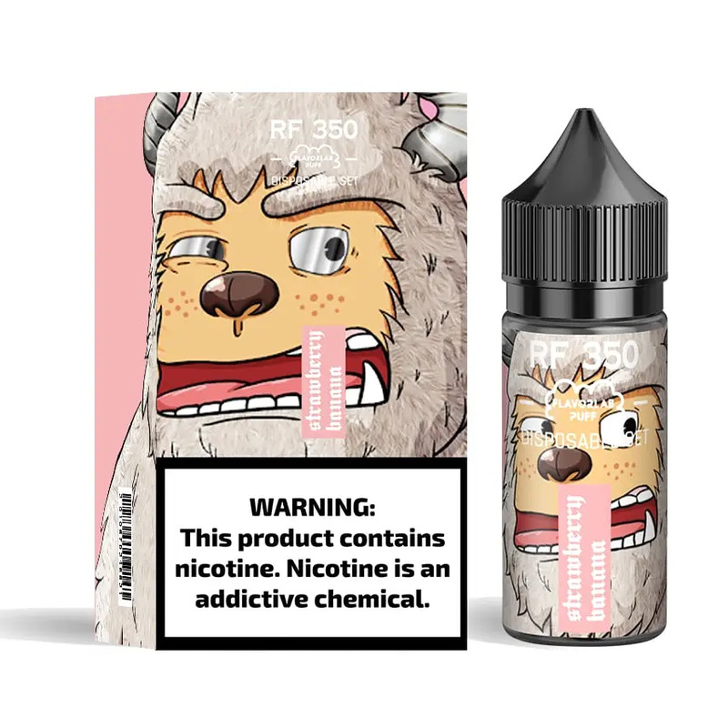 Жидкость Flavorlab FL 350 Banana Strawberry, 30 мл