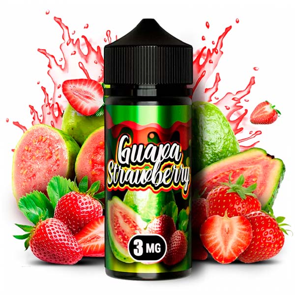 Жидкость Flamingo Guava Strawberry, 100 мл