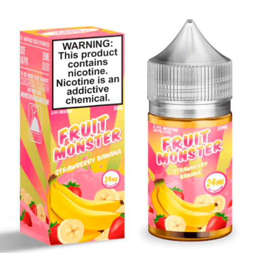 Жидкость Fruit Monster Salt Strawberry Banana, 30 мл