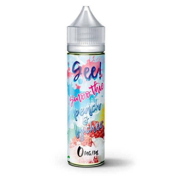 Жидкость Gee Smoothie Peach & Lychee, 60 мл