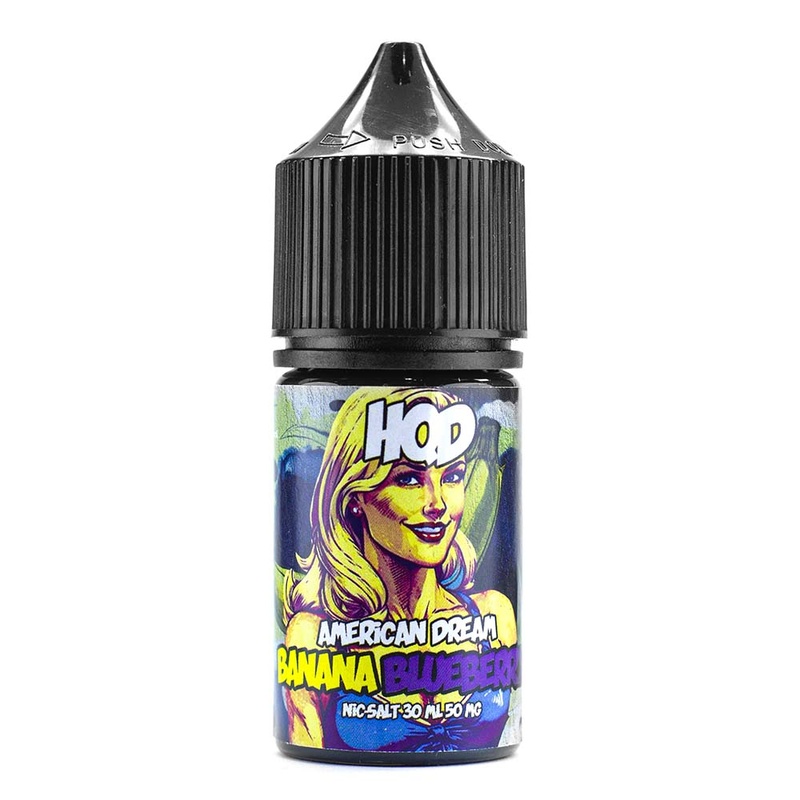 Жидкость HQD American Dream Blueberry Banana, 30 мл