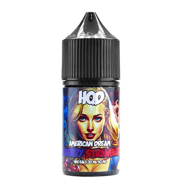 Жидкость HQD American Dream Blueberry Strawberry, 30 мл