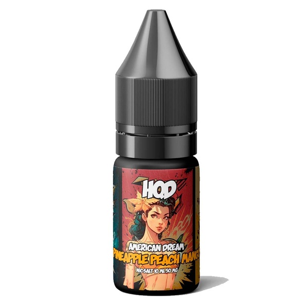 Жидкость HQD American Dream Pineapple Peach Mango, 10 мл