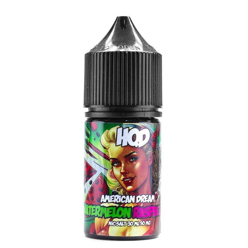 Жидкость HQD American Dream Raspberry Watermelon, 30 мл