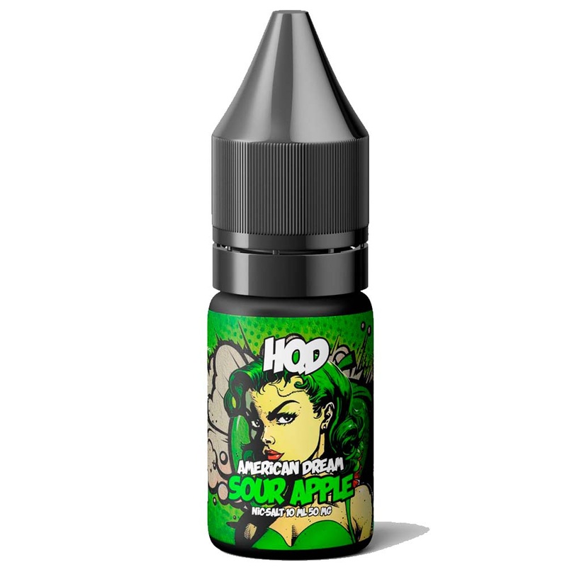 Жидкость HQD American Dream Sour Apple, 10 мл