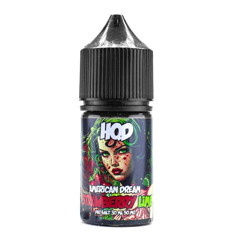 Жидкость HQD American Dream Strawberry Lime, 30 мл