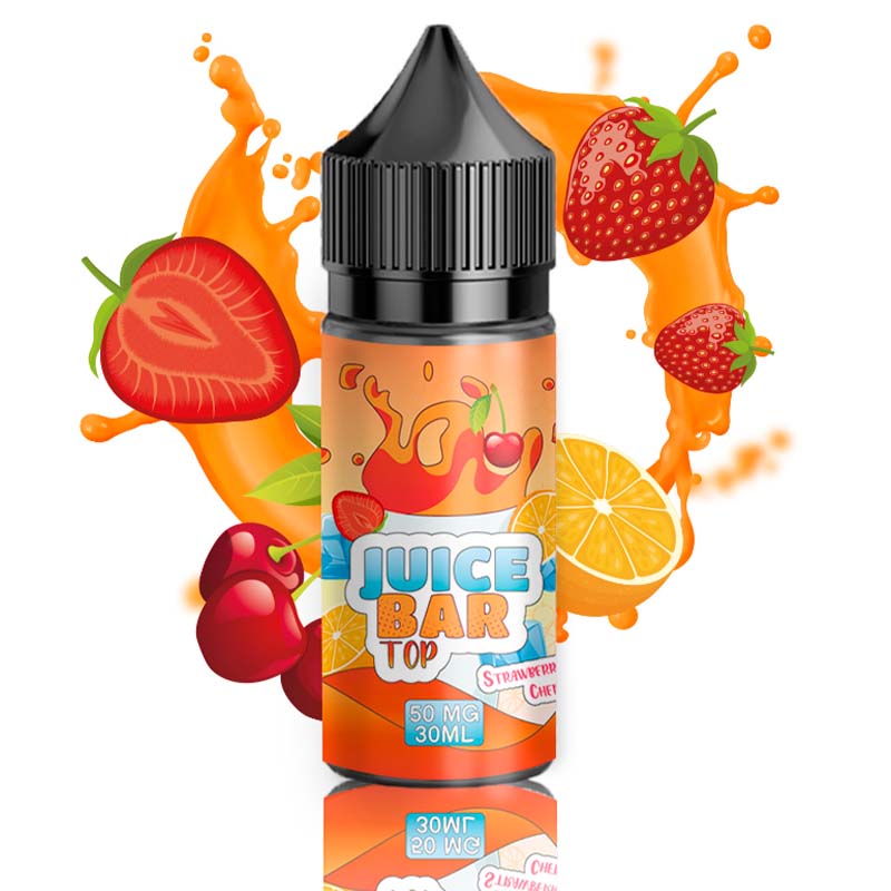 Жидкость Juice Bar TOP Strawberry Orange Cherry, 30 мл