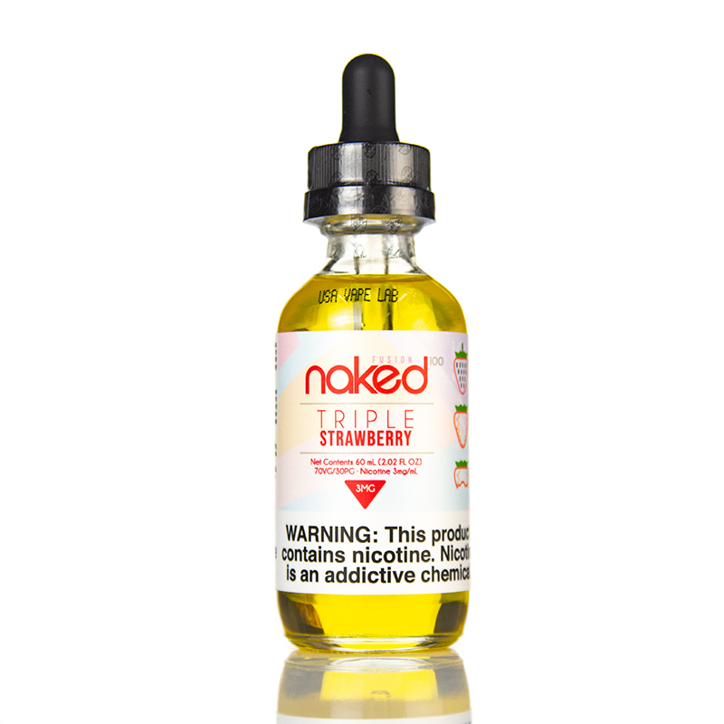 Рідина Naked100 Triple Strawberry, 60 мл