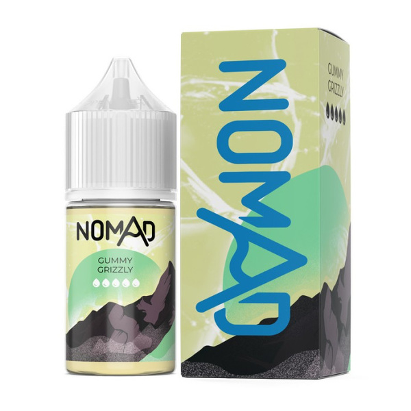 Жидкость Nomad Salt Ice Peak Gummy Grizzly , 30 мл