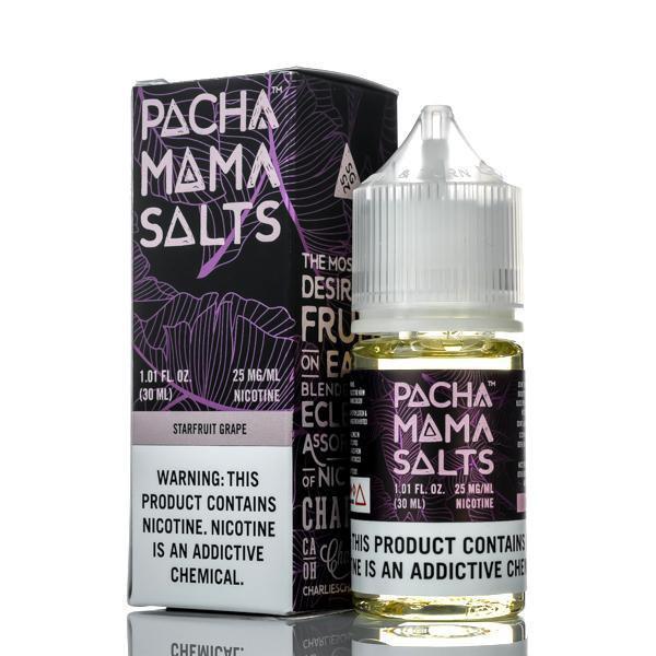 Жидкость Pachamama Salts - Starfruit Grape, 30 мл